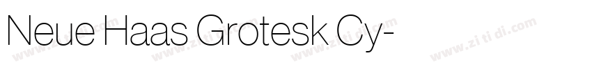 Neue Haas Grotesk Cy字体转换 Neue Haas Grotesk Cy字体转换